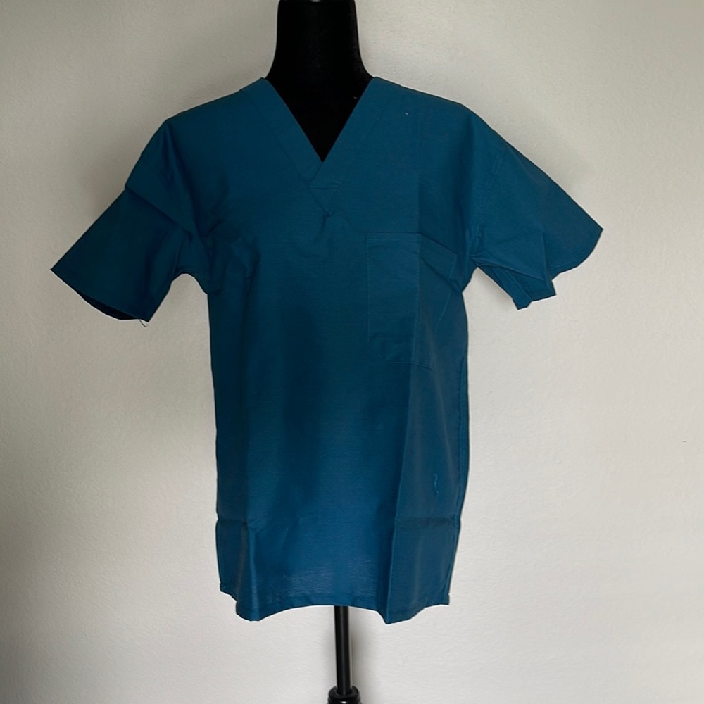 NWOT Teal Scrub Shirt